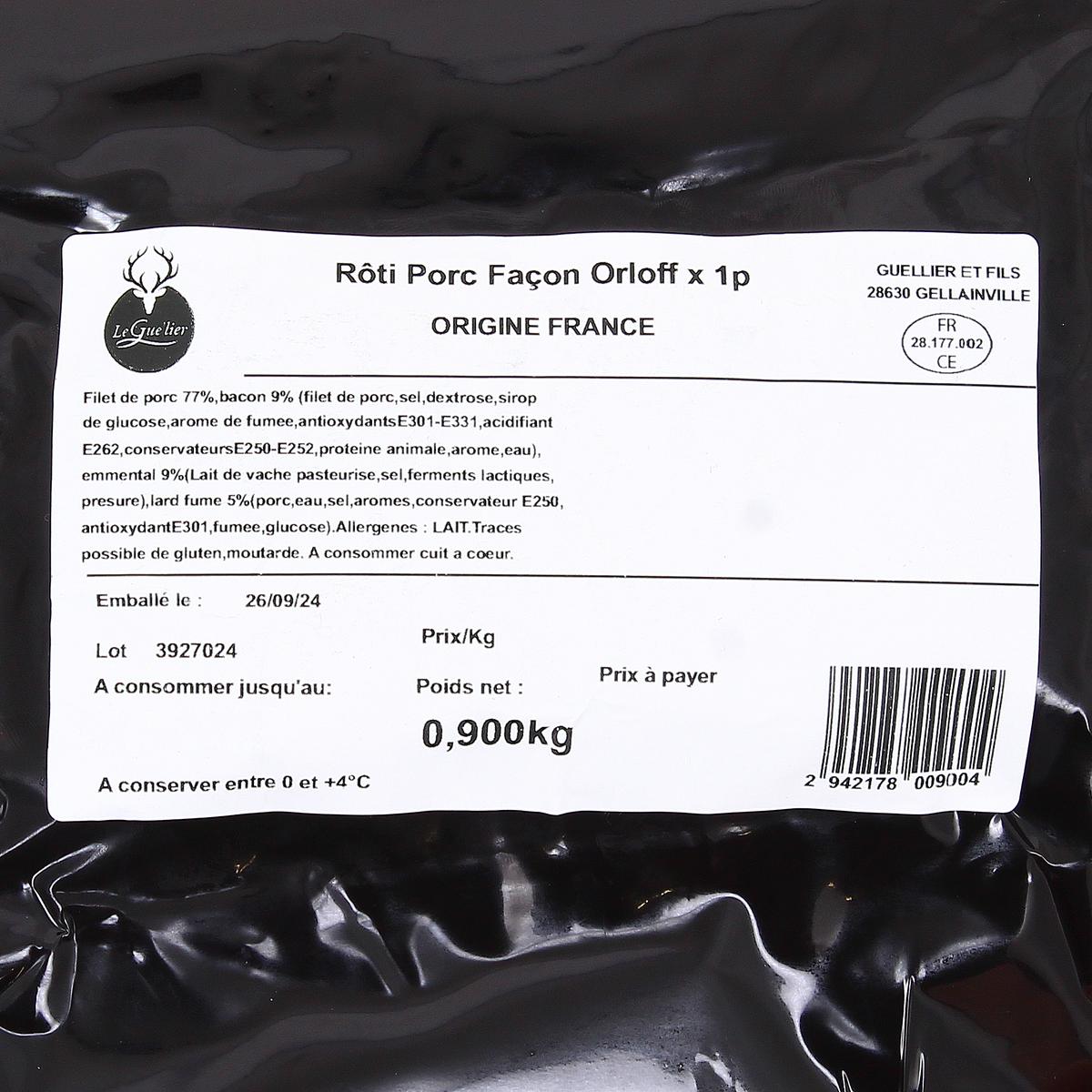 2942178000000 - Leguelier - Rôti de Porc Orloff