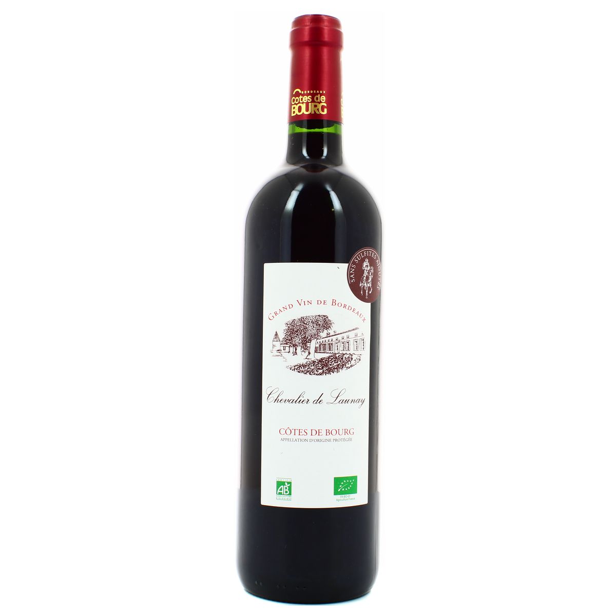 3496631330000 - Côtes de Bourg AOC - Chevalier de Launay Bio