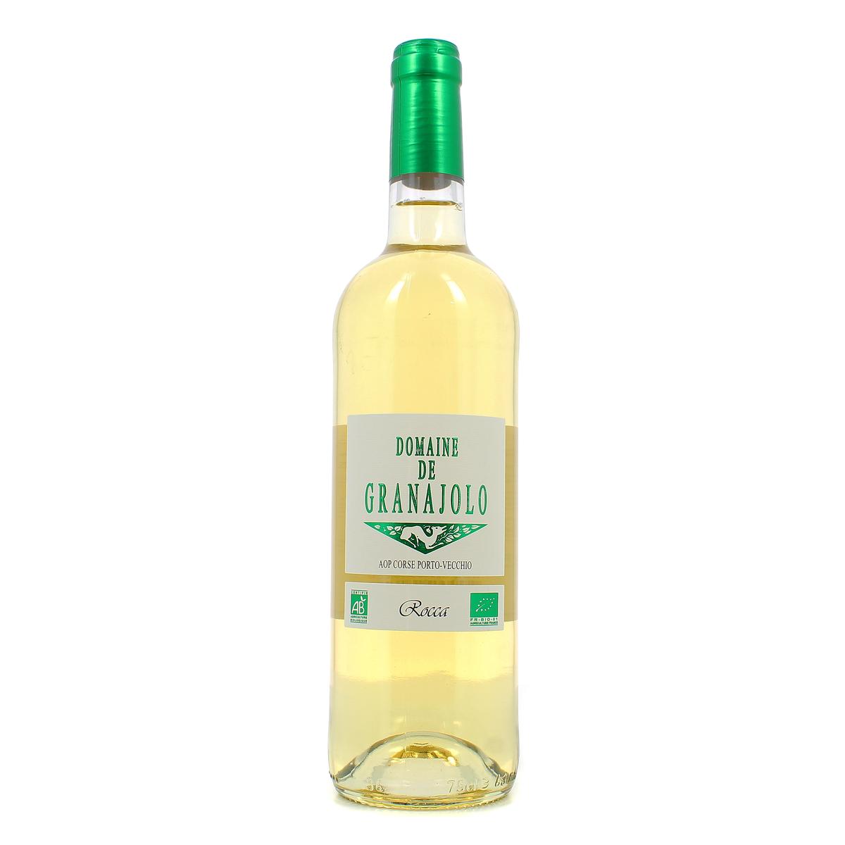 3760003280300 - Corse AOP Porto-Vecchio - Domaine de Granajolo blanc Bio