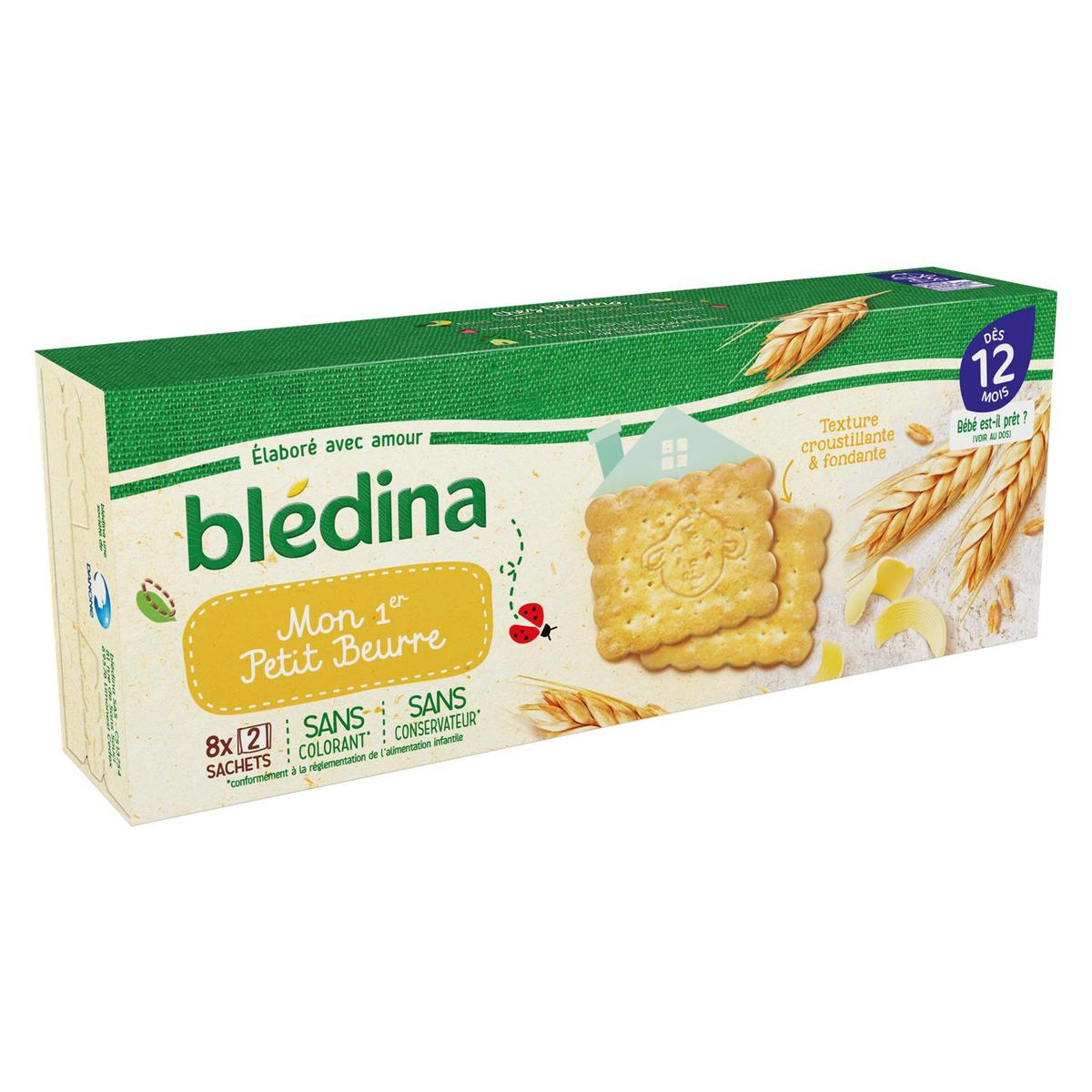 Grossiste Biscuits bébé petit beurre dès 12mois 133g - BLEDINA