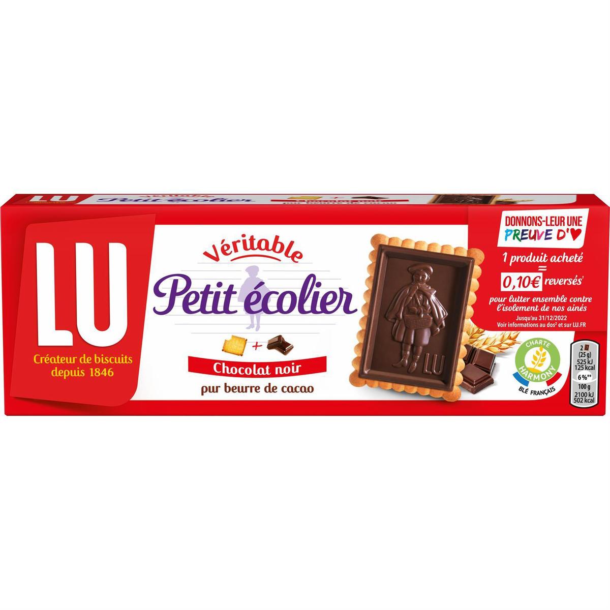 5410041010800 - Lu - Petit Ecolier Chocolat Noir