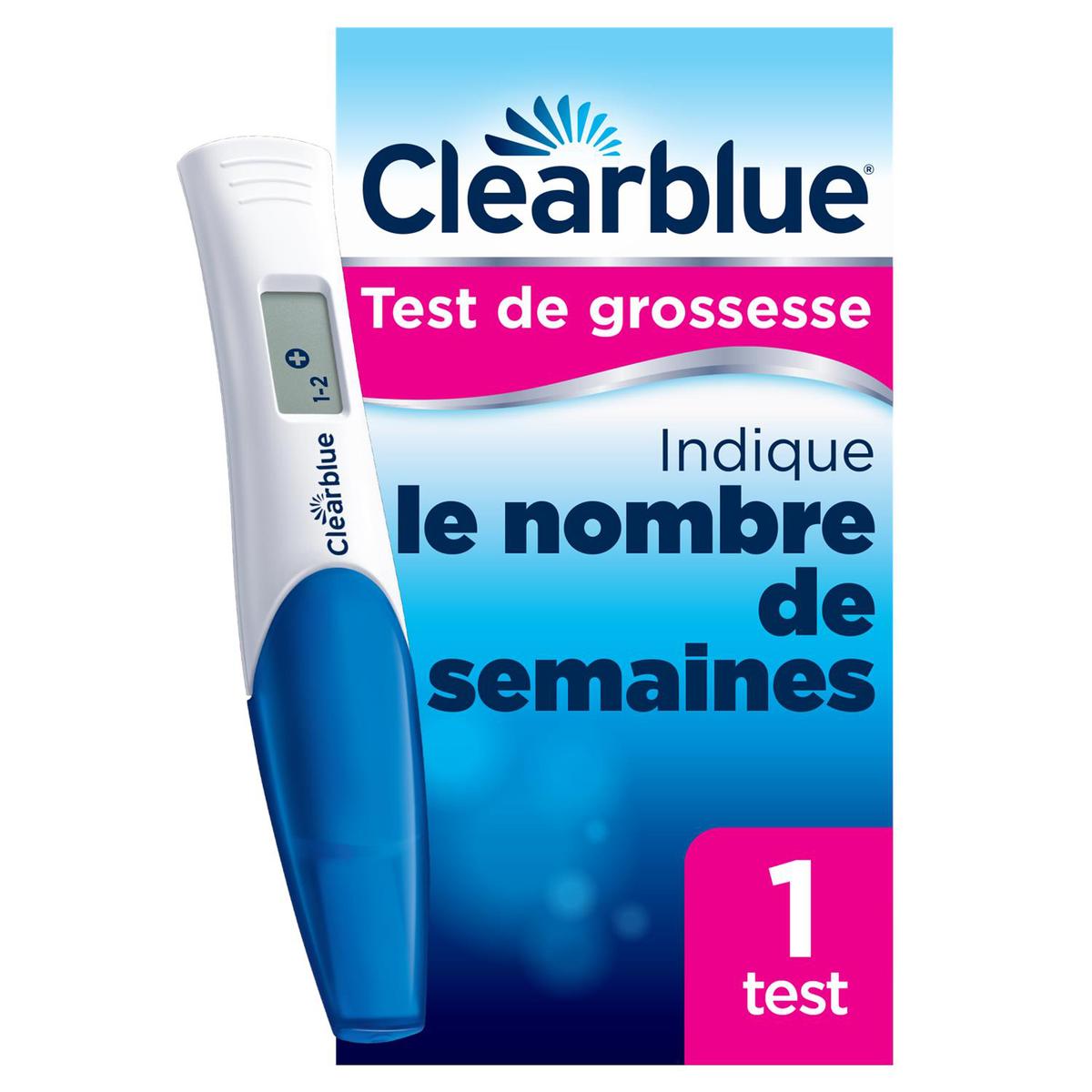 8006540470800 - Clearblue - Test de grossesse avec Estimation de l'âge de la grossesse