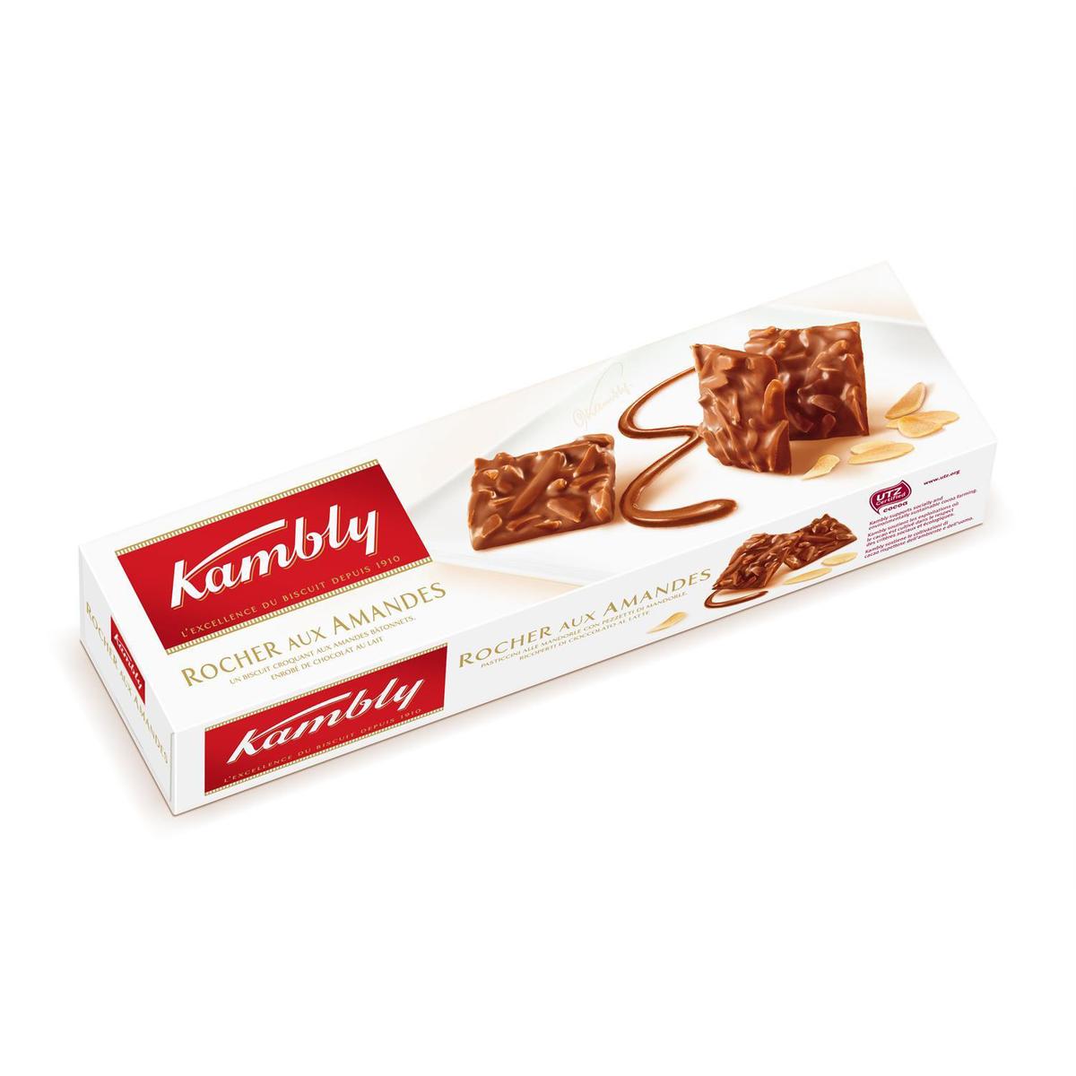 7614800321000 - Kambly - Biscuits Rocher aux Amandes