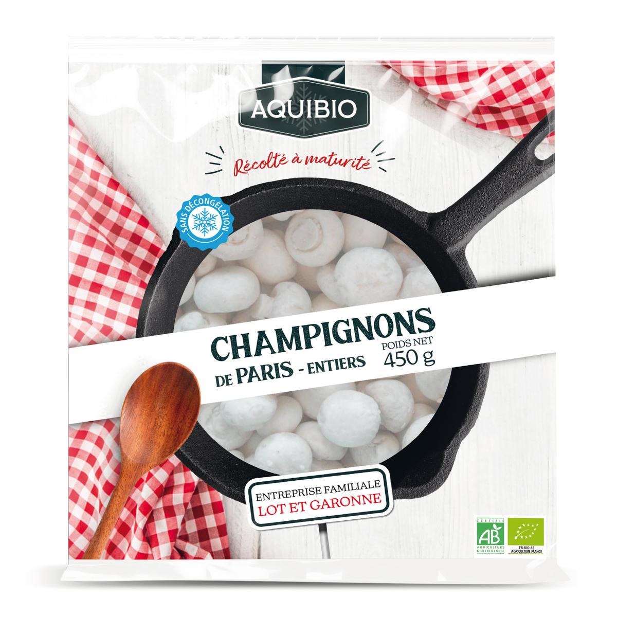 3516459201600 - Aquibio - Champignons de Paris entier Bio