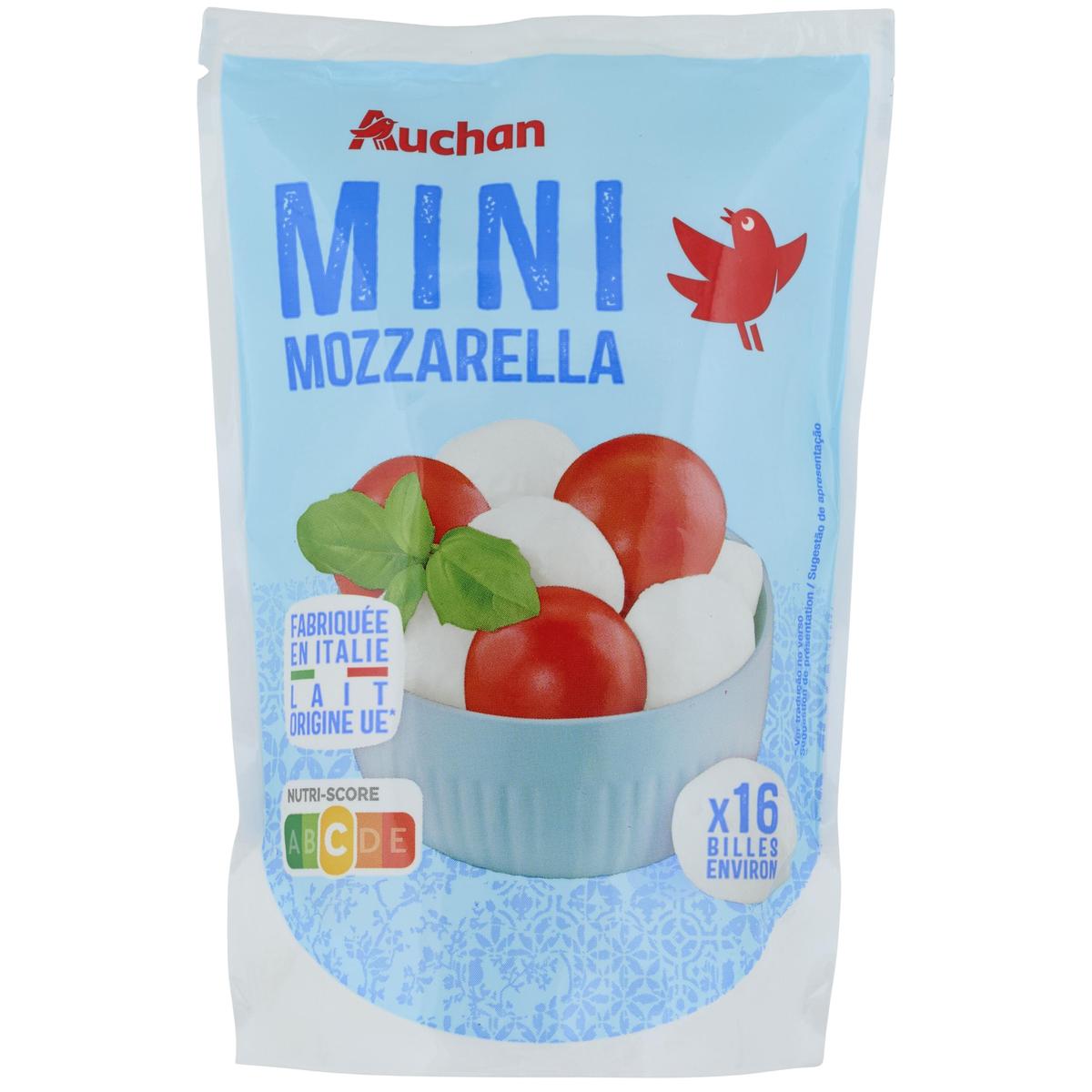 3596710543700 - Auchan - Mini Mozzarella