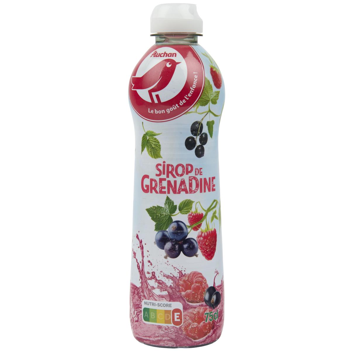 3596710554300 - Auchan - Sirop de grenadine