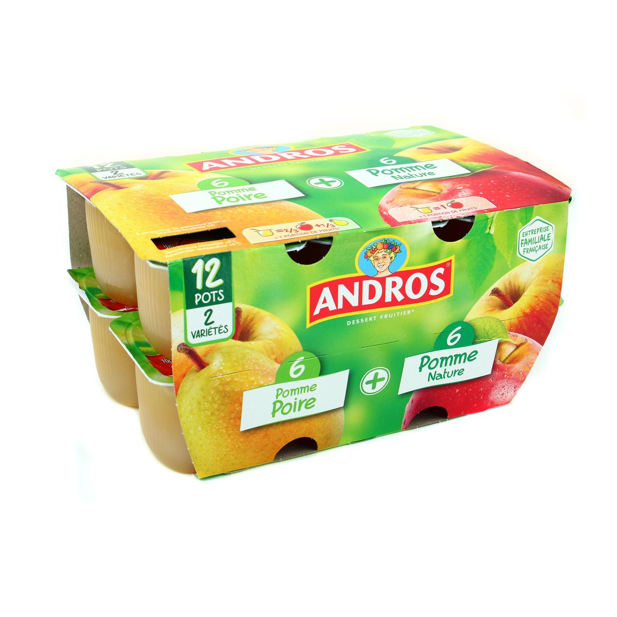 Dessert fruitier Pomme Bio – Andros