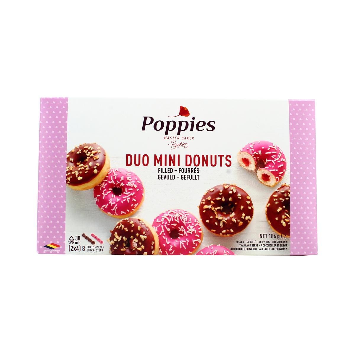 5411823867100 - Poppies - Duo Minis Donuts