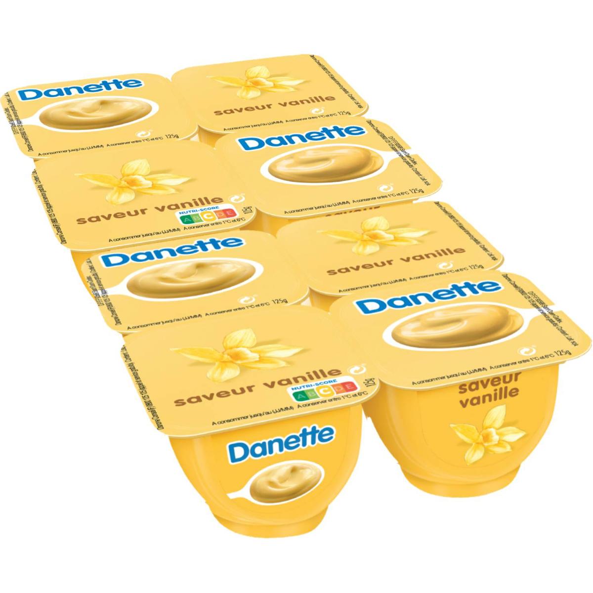 Crème Dessert Danette Danone, Chocolat Prix Choc - 125g