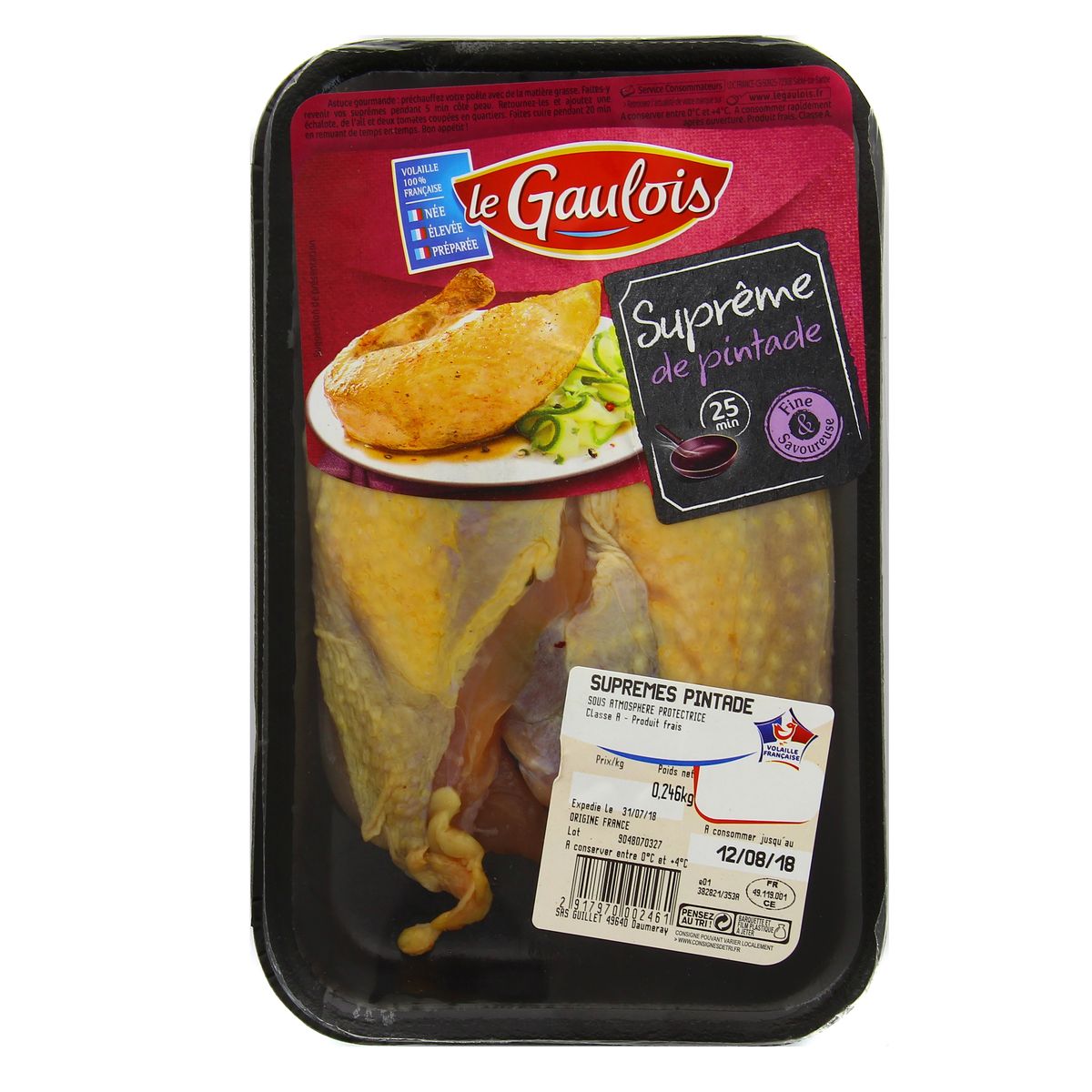 3266980009700 - Le Gaulois - Suprème de pintade