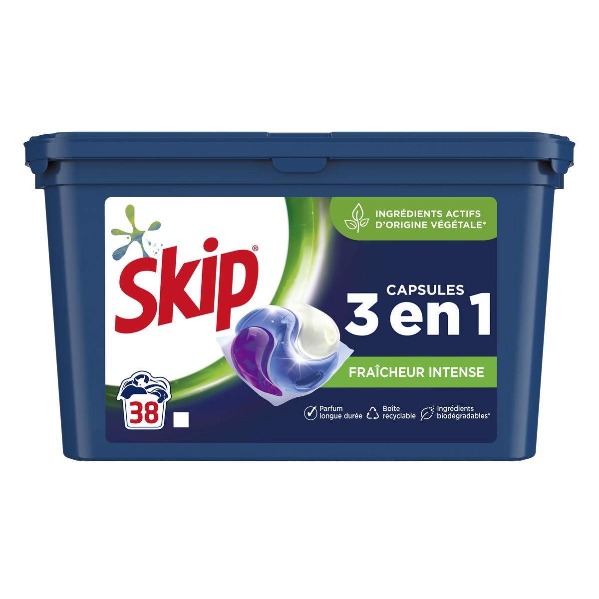 8710847919800 - Skip - Lessive 3 en 1 - Fraîcheur intense