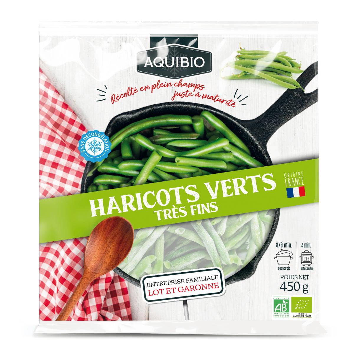 3516459201501 - Aquibio - Haricots Verts très fins Bio
