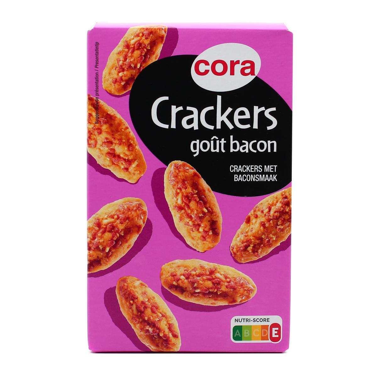 Livraison à domicile Cora Crackers goût Bacon, 75g