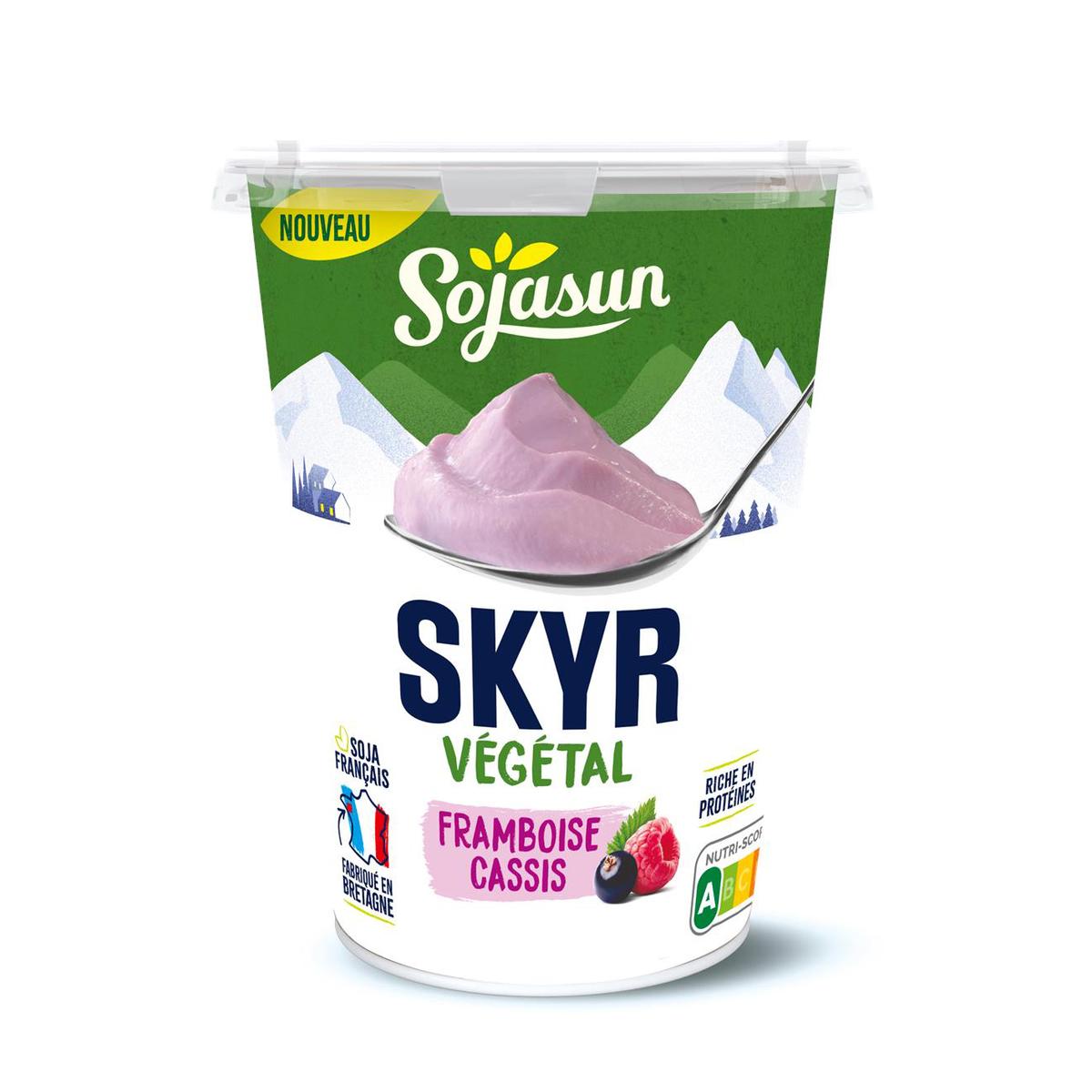 Livraison Domicile Sojasun Skyr V G Tal Framboise Cassis G