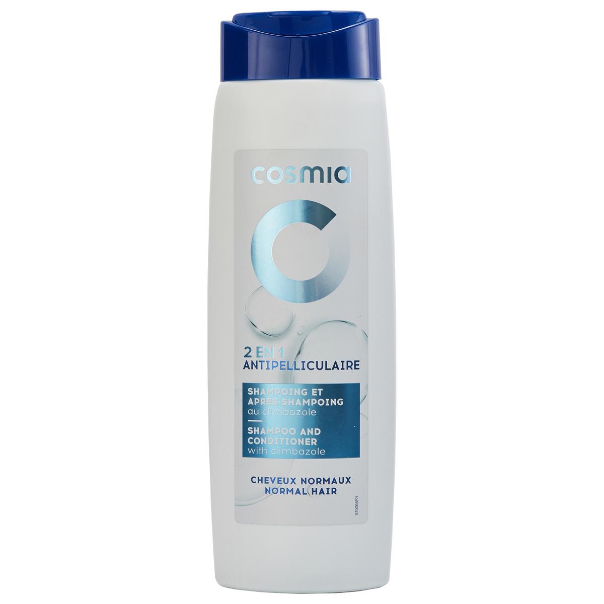 3245678044001 - COSMIA - Shampooing et après-shampooing 2 en 1 antipelliculaire