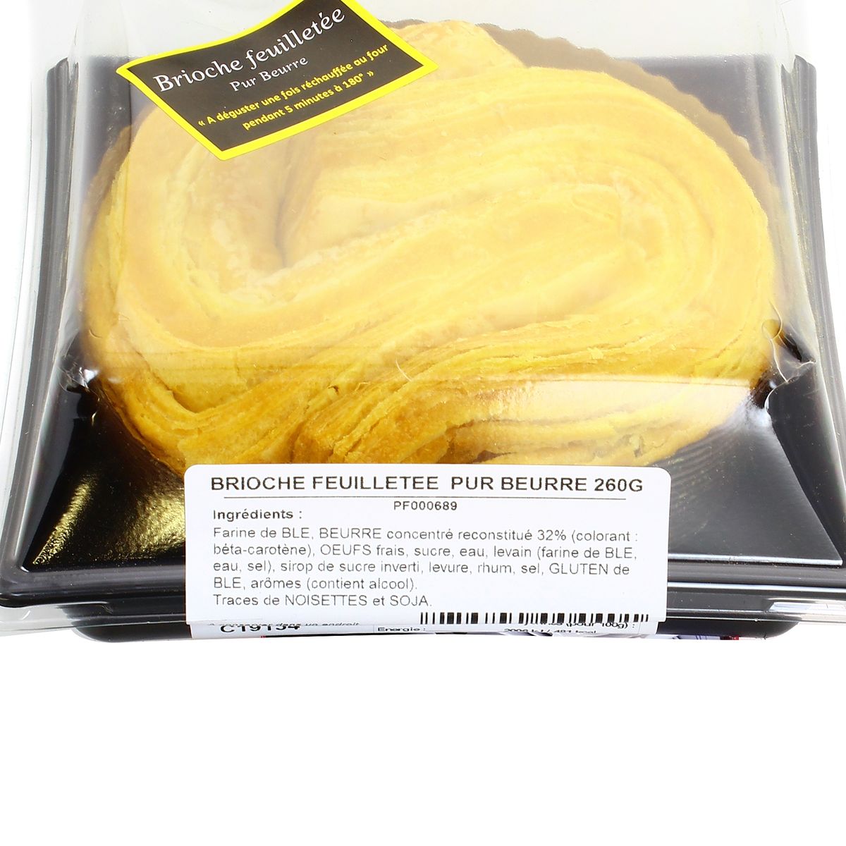 3279840004401 - Brioches Fonteneau - Brioche Feuilletée Pur Beurre