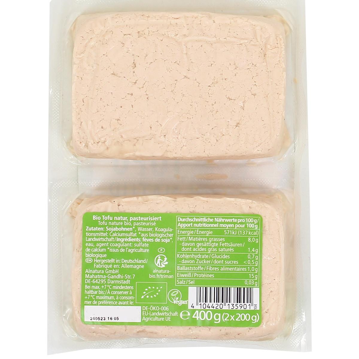 4104420135901 - Alnatura - Tofu Frais Nature Bio