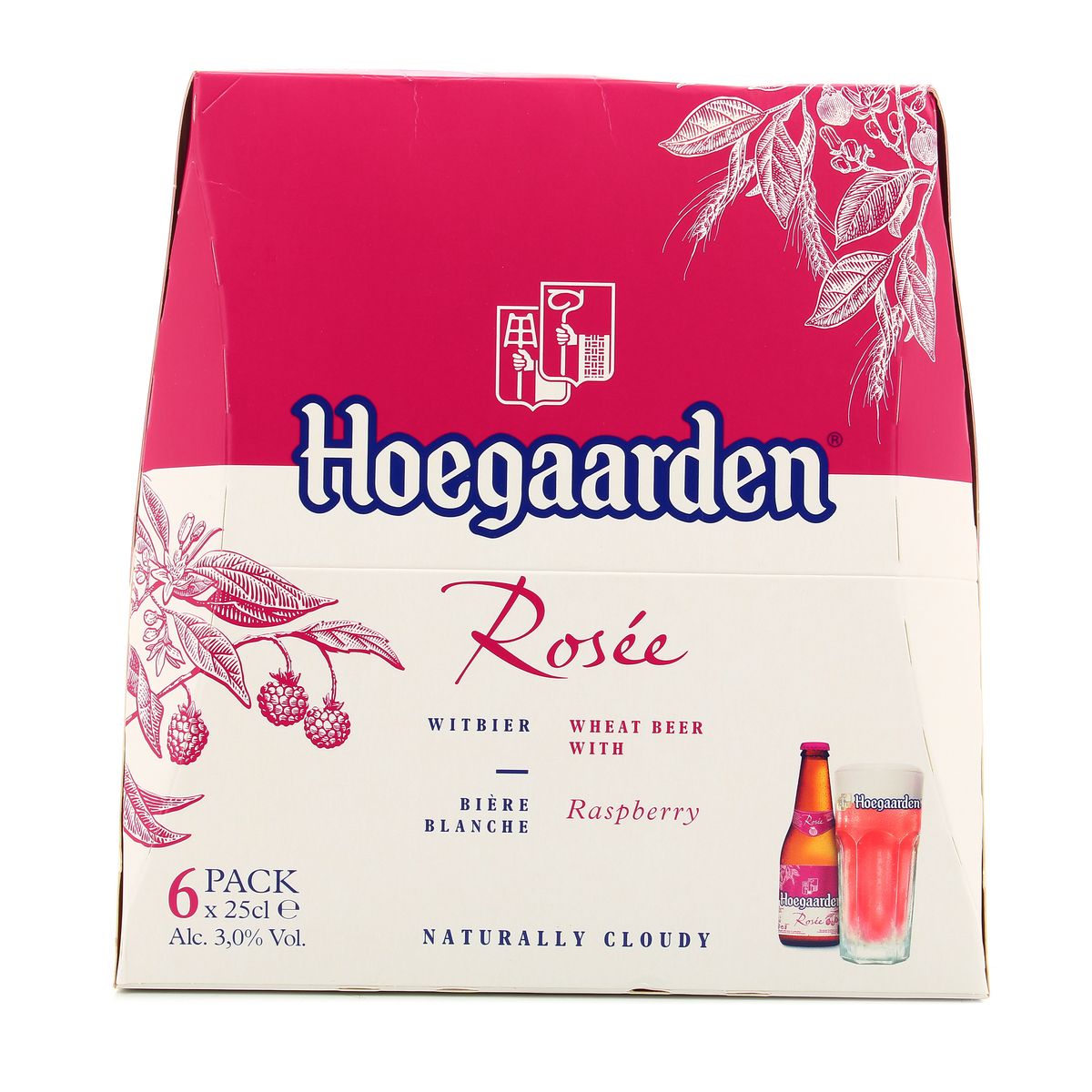 Achat Vente Hoegaarden Bière blanche aromatisée framboise 3 6x25cl