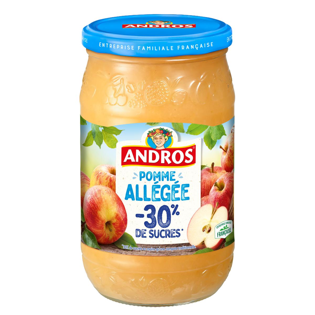 3045320517101 - Andros - Compote de pomme allégée