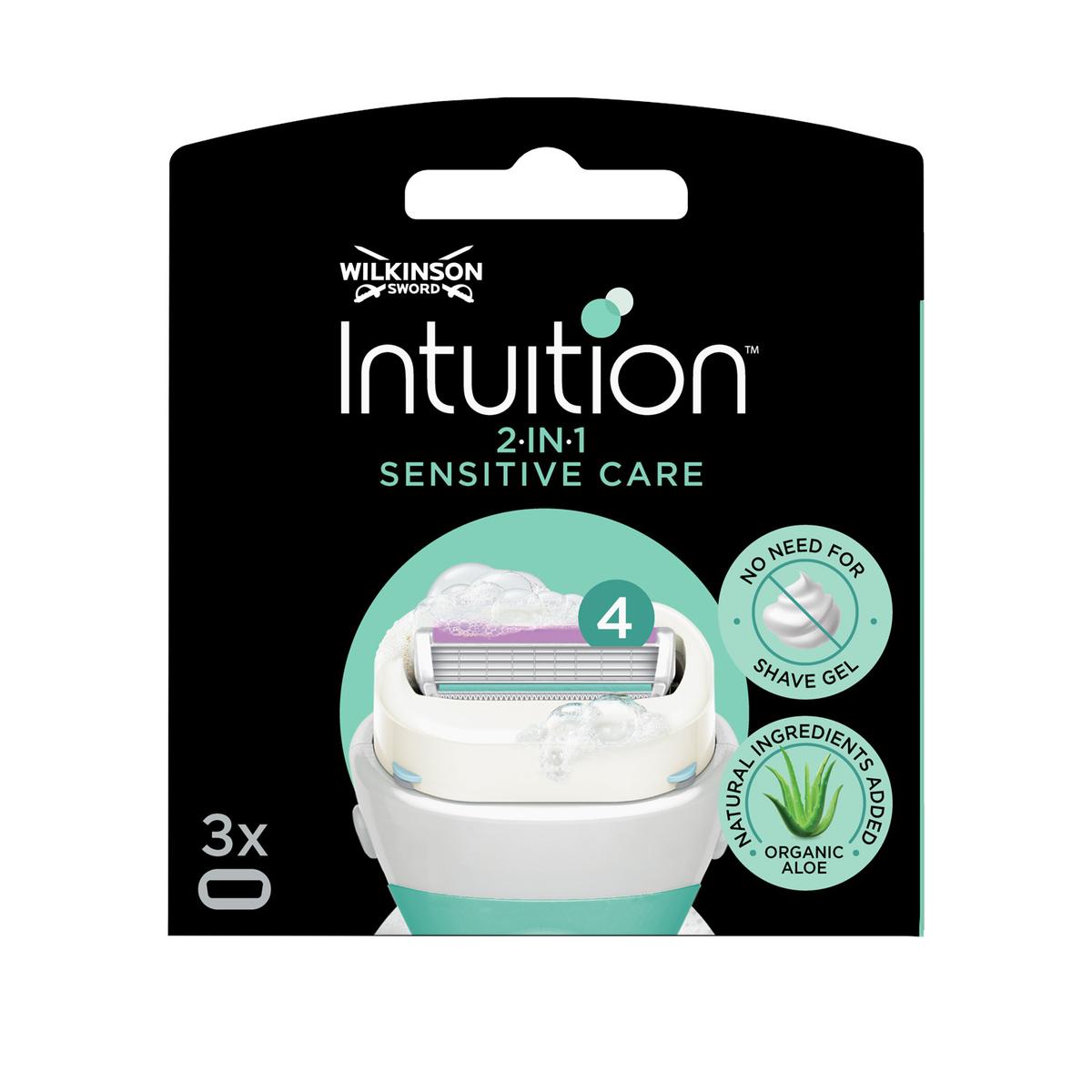 4027800407101 - Wilkinson - Lames de rasoir Sensitive Care Savon 2en1