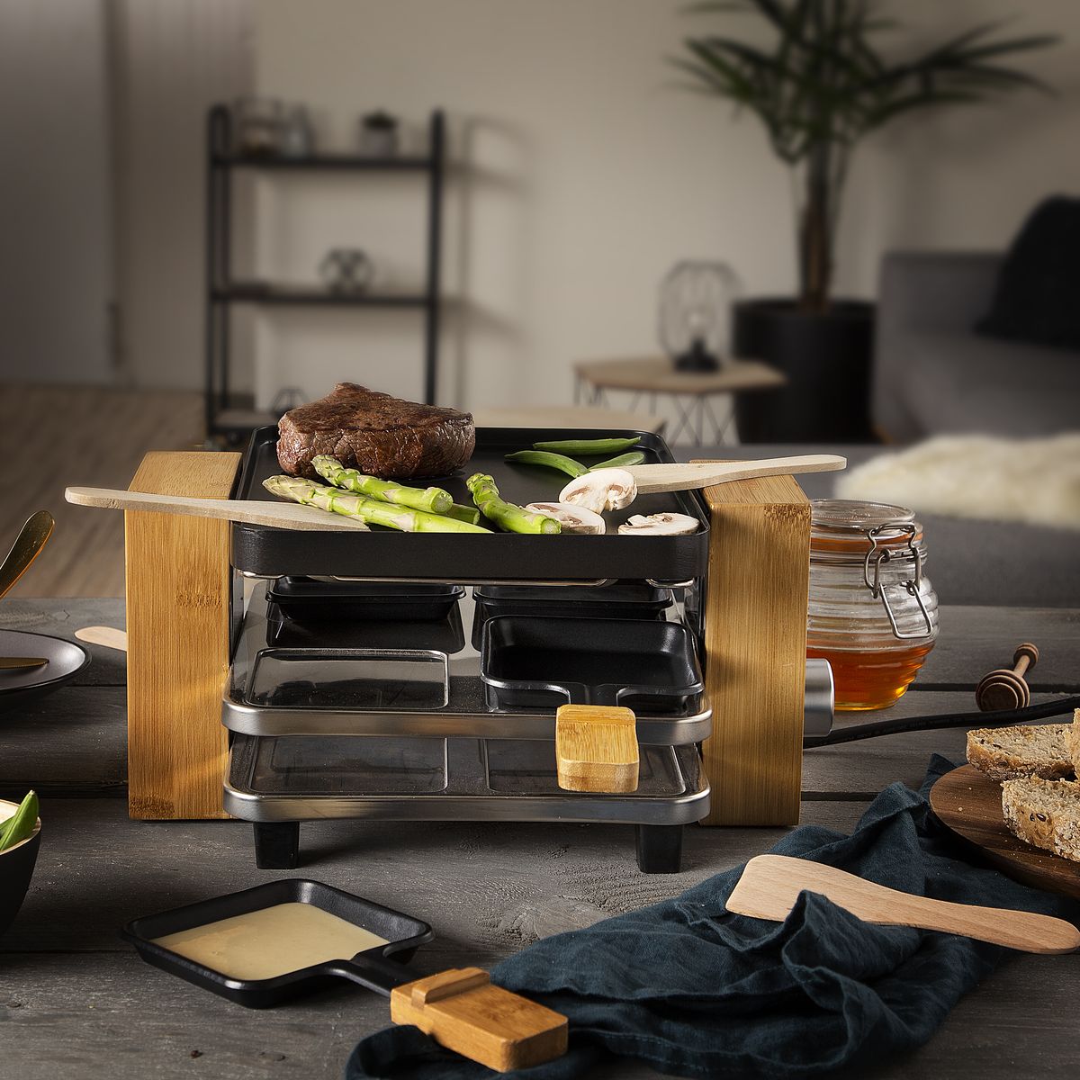 8713016037701 - Princess - Raclette Pure Bambou 4