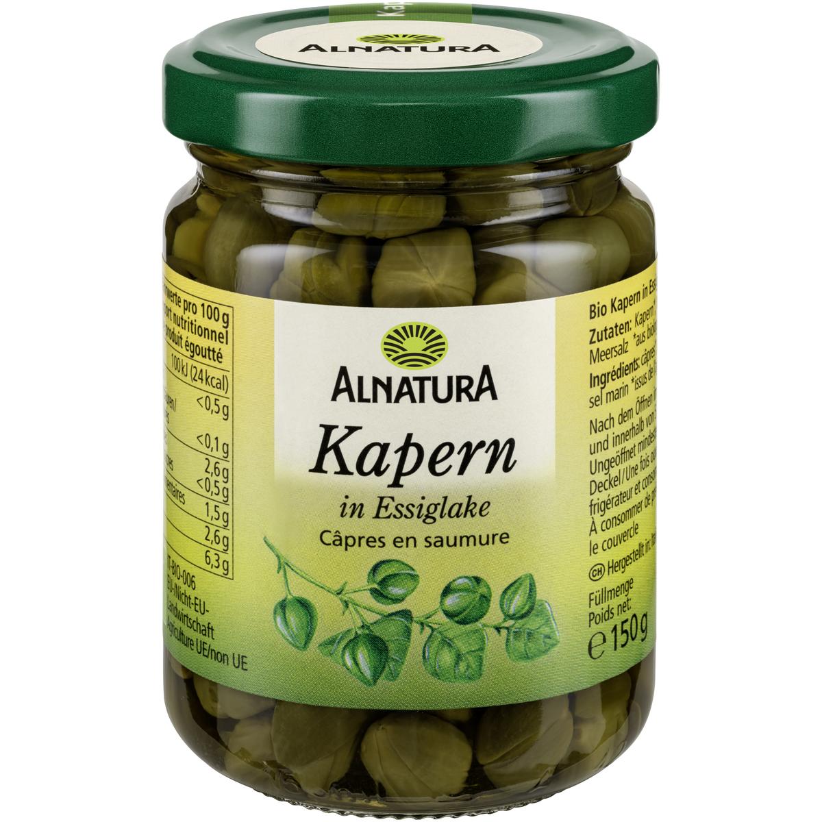 0000042298601 - Alnatura - Câpres en Saumure Bio
