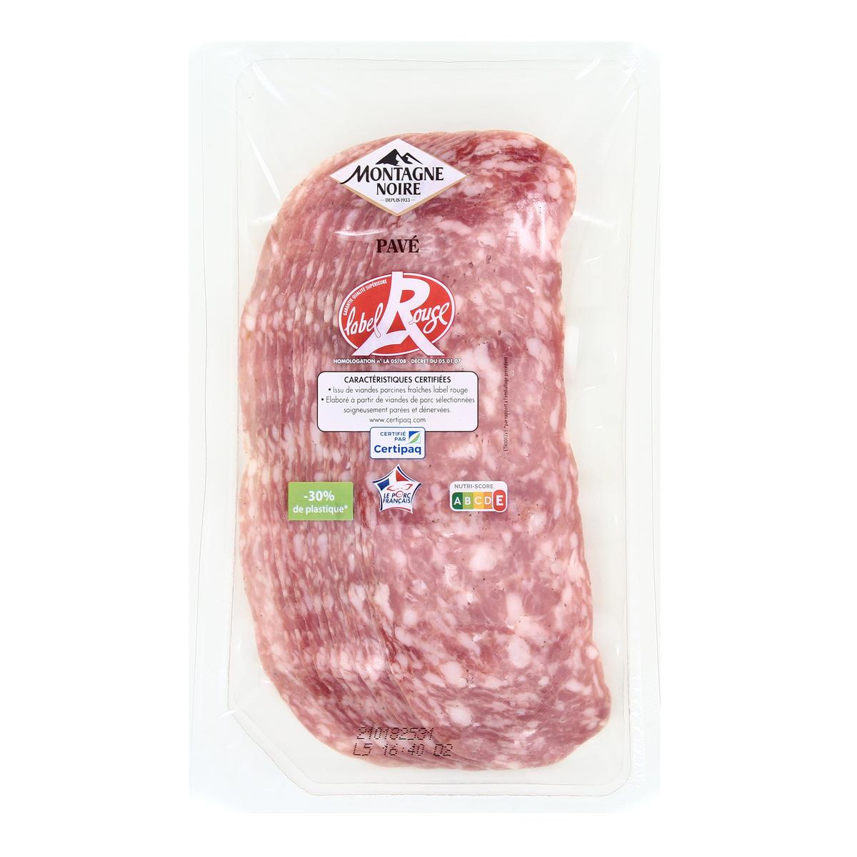 3339720418701 - Montagne Noire - Saucisson Pavé Nature Label Rouge