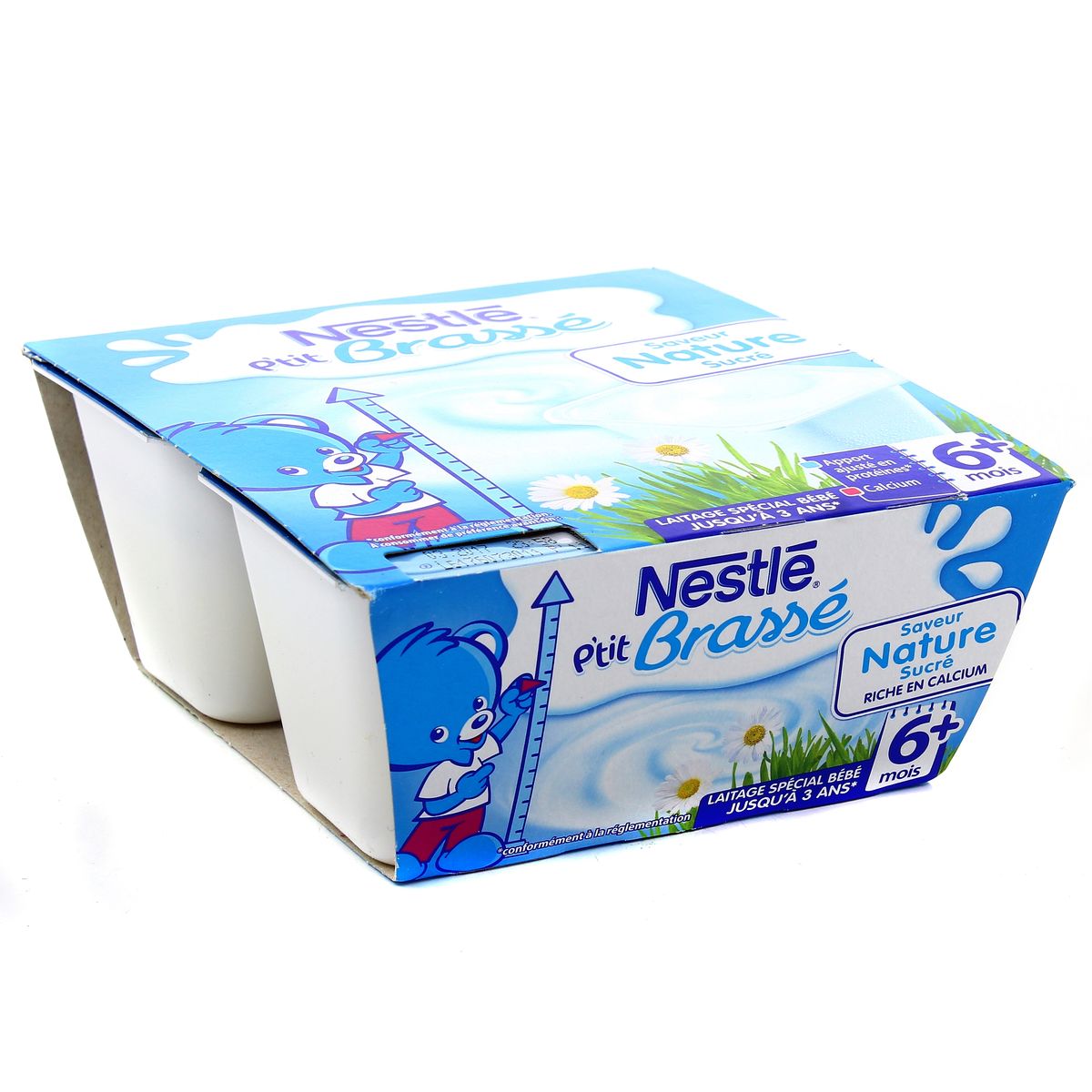 Achat Vente Nestle P Tit Brasse Saveur Nature Des 6 Mois 4x100g