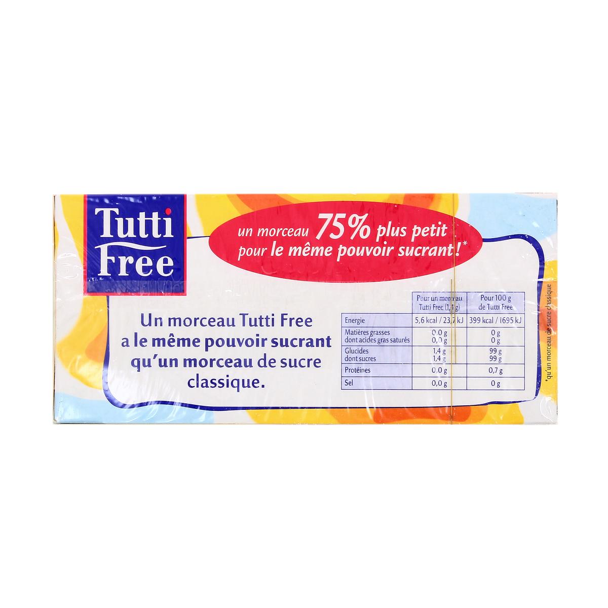 Sucre blanc en petits morceaux, Tutti-Free (290 g)  Bam courses : Courses  en Ligne moins chères qu'au supermarché
