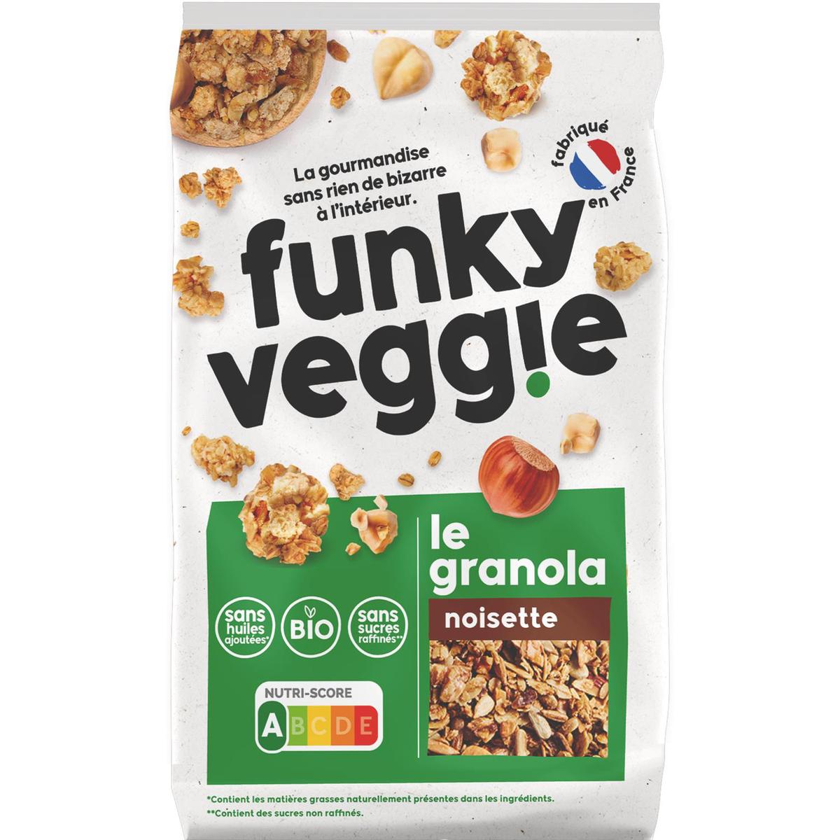 3760336830302 - Funkie - Céréales Croustillantes Granola Noisettes Bio
