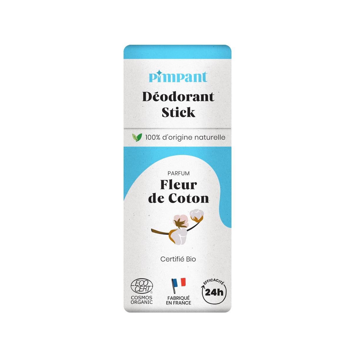 3760349450702 - Pimpant - Déodorant Fleur de Coton Solide
