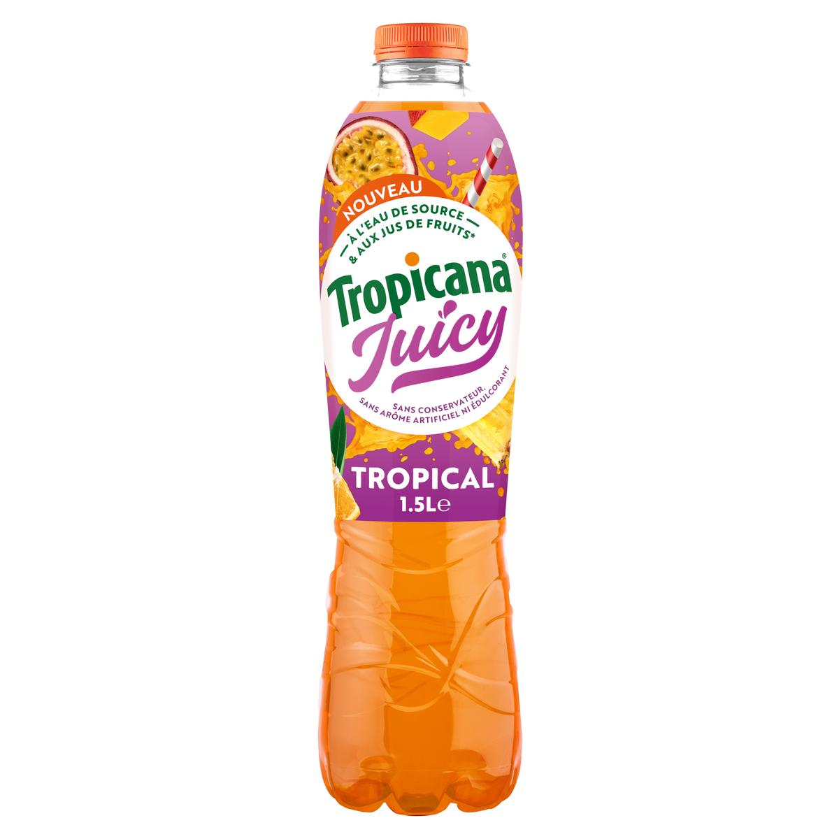 1210002000802 - Tropicana - Boisson aux jus de fruits, aromatisée saveur tropical
