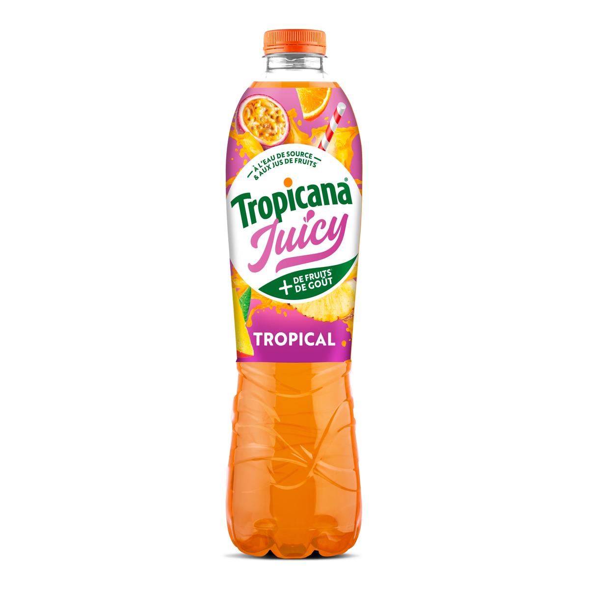 1210002000802 - Tropicana - Boisson aux jus de fruits, aromatisée saveur tropical
