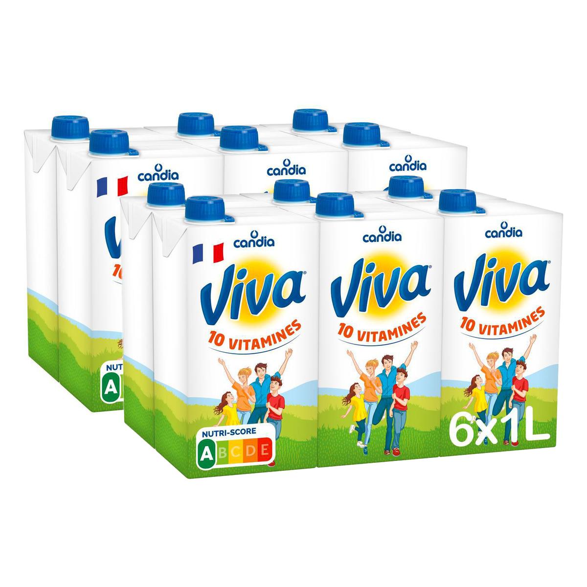 2050000404702 - Candia - Lait vitaminé 1.2%mg