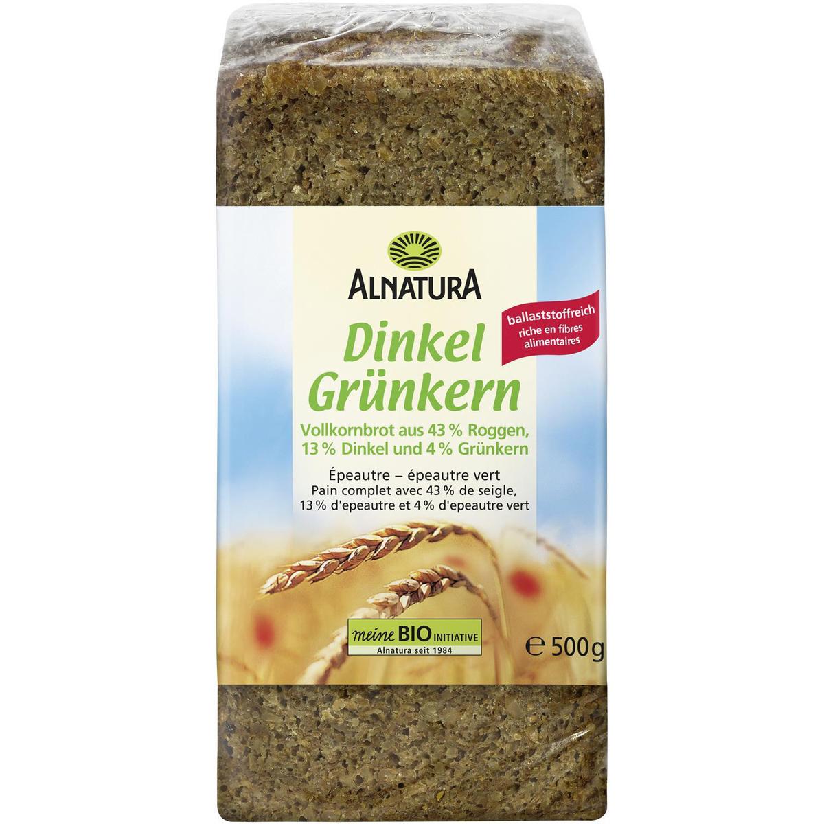 4104420225602 - Alnatura - Pain Complet de Seigle, Epeautre et Epeautre Vert Bio