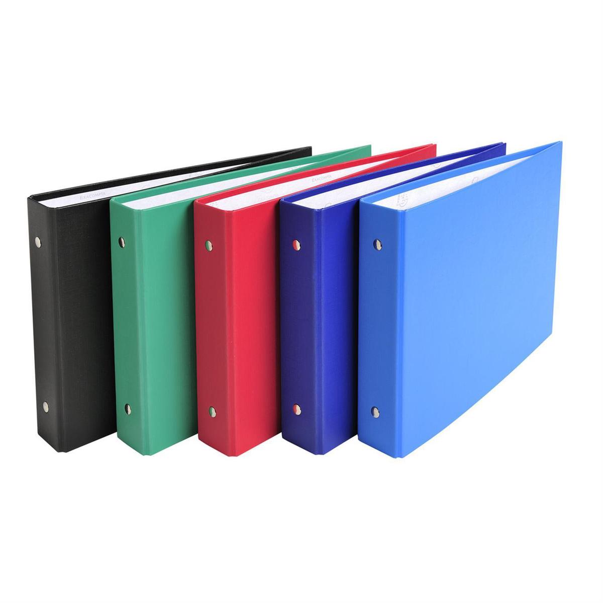 3037921076002 - Exacompta - Classeur rigide pour fiches Bristol 10 x 15 cm