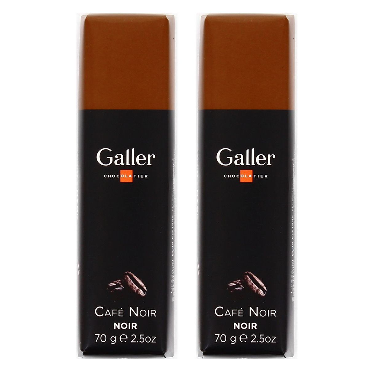 2050000326202 - Galler - Bâton de chocolat noir au café 60%