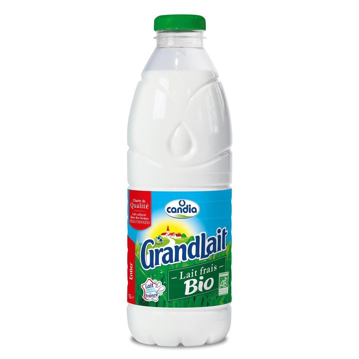 3533631567002 - Candia - Lait frais entier bio
