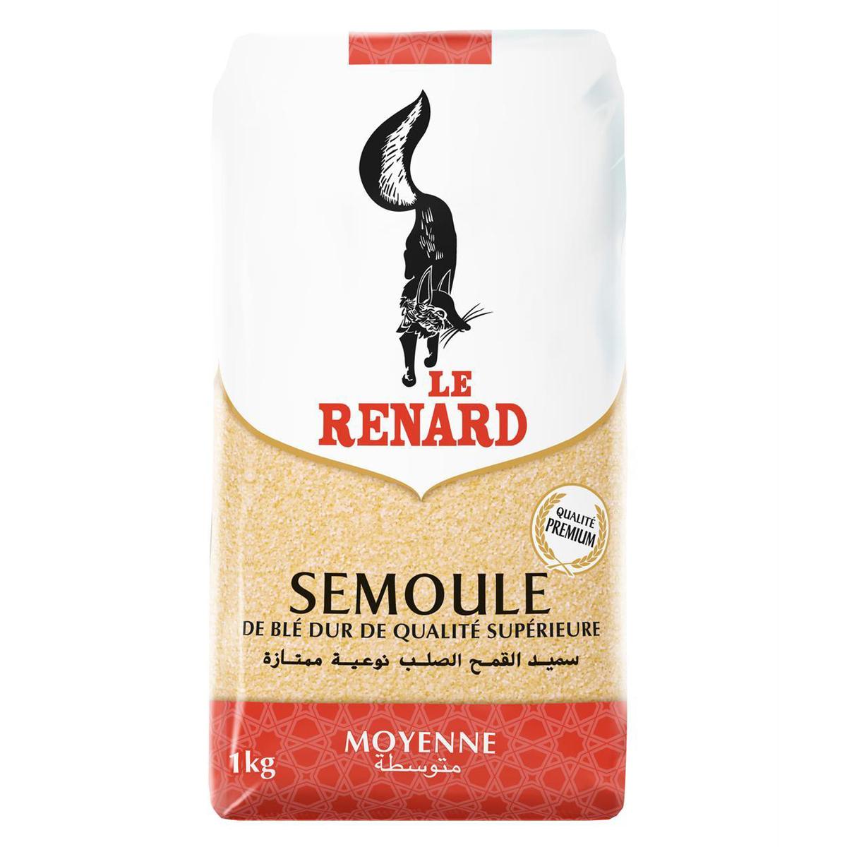 3038351907102 - Le Renard - Semoule de Blé Moyenne