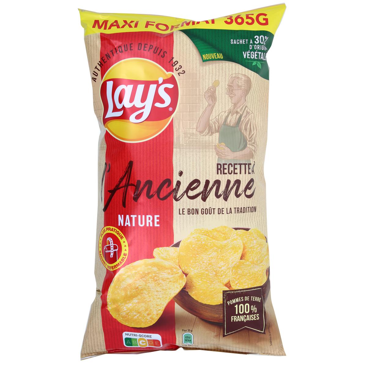 Livraison à domicile Lays Chips recette à l'ancienne, 365g