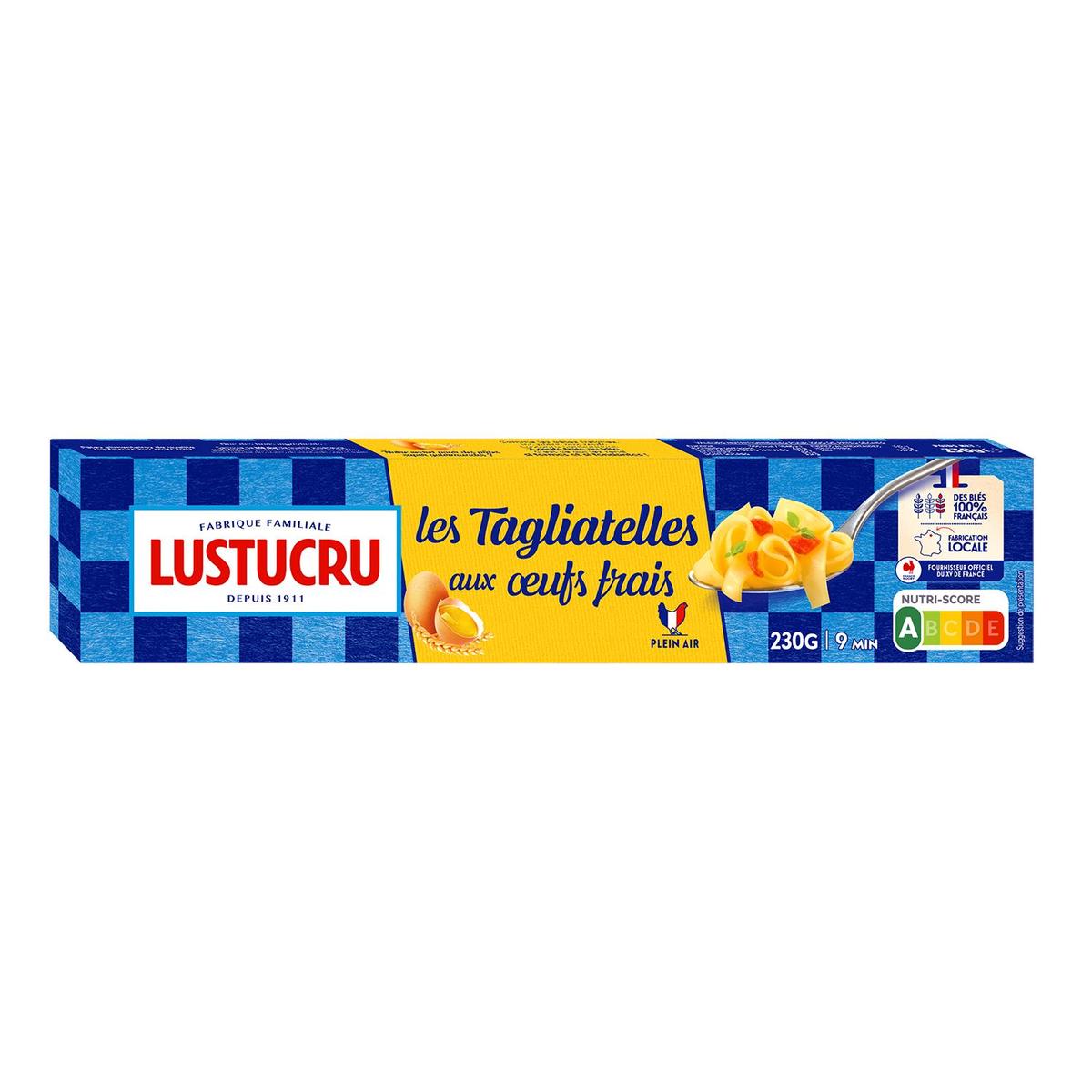3660861908302 - Lustucru - Pâtes Tagliatelles aux Oeufs Frais