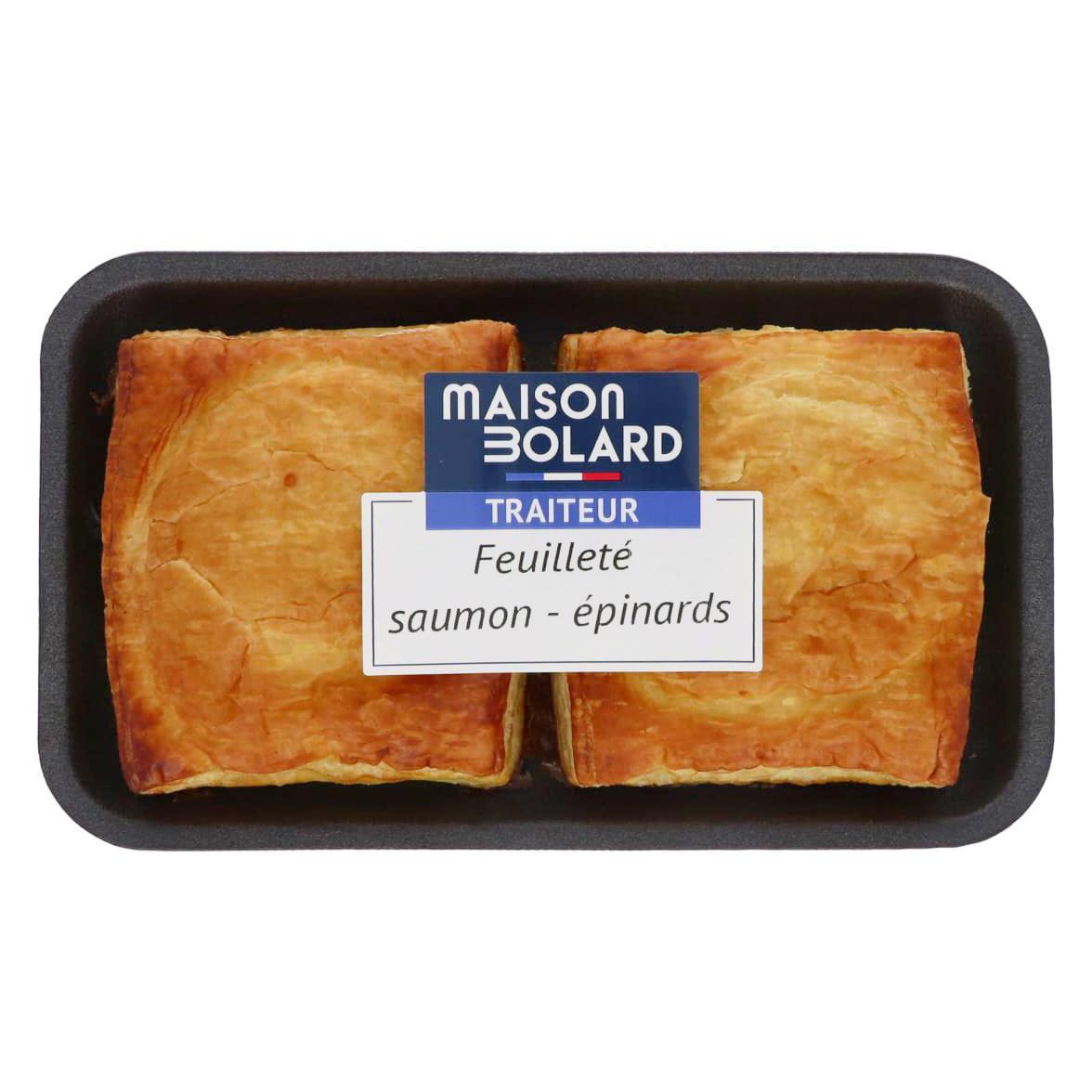 3033124718602 - Maison Bolard - Feuilleté Saumon Epinards