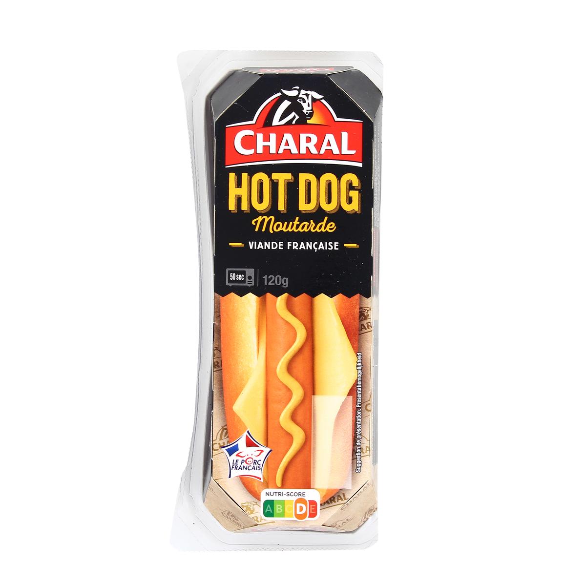 3181232138802 - Charal - Hot Dog Moutarde