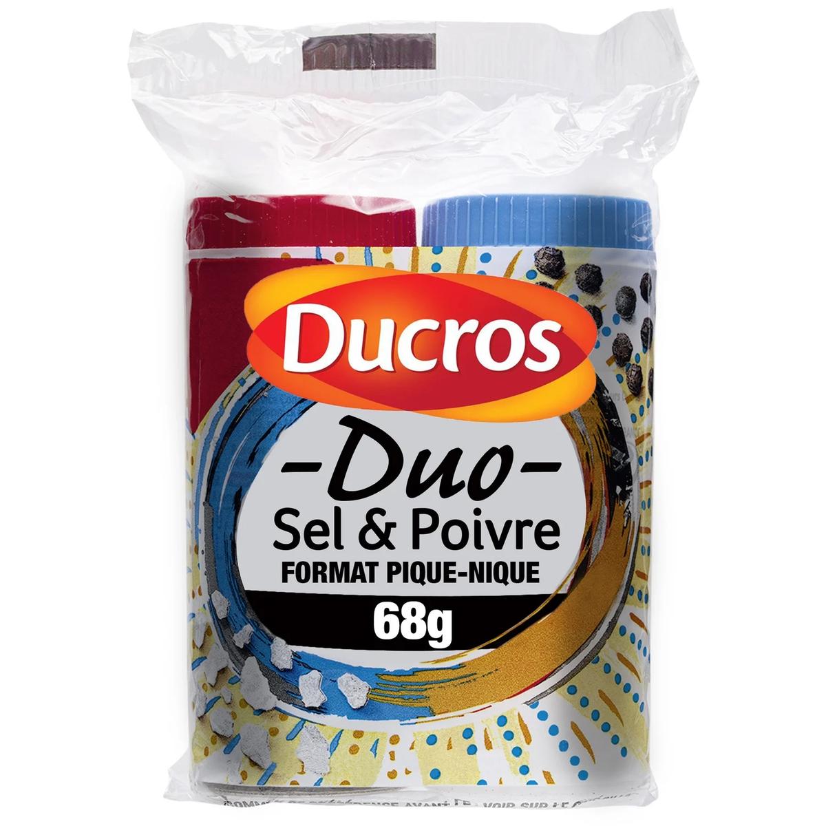 3166291459402 - Ducros - Sel et poivre format pique nique