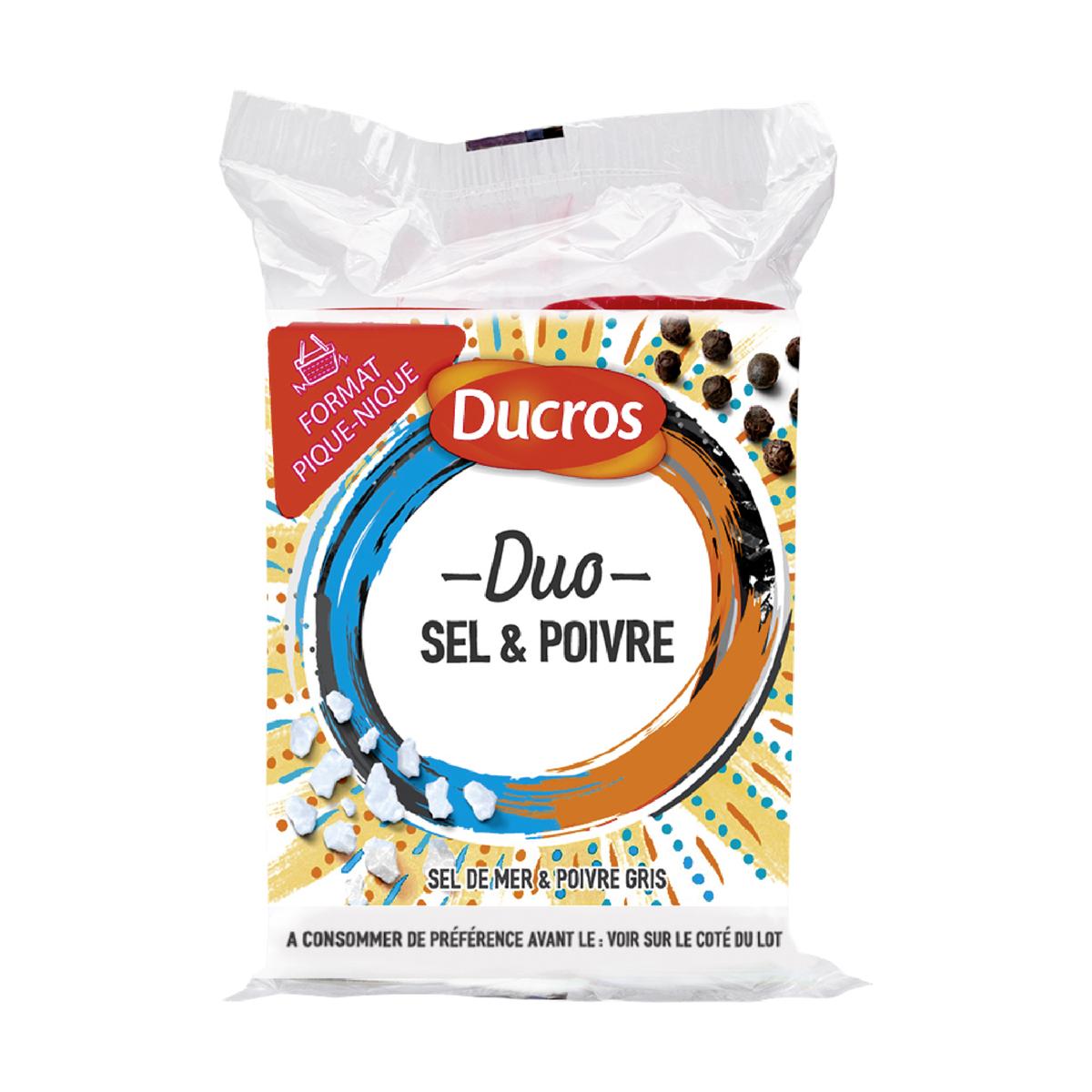 3166291459402 - Ducros - Sel et poivre format pique nique