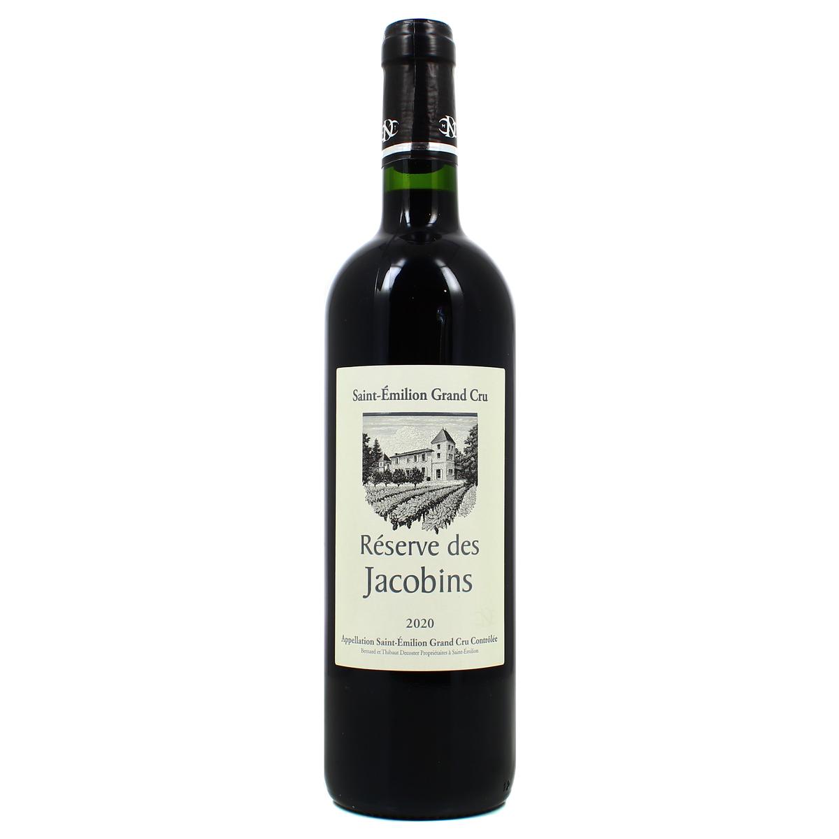 3760056380903 - Saint Emilion Grand Cru AOC - Réserve des Jacobins