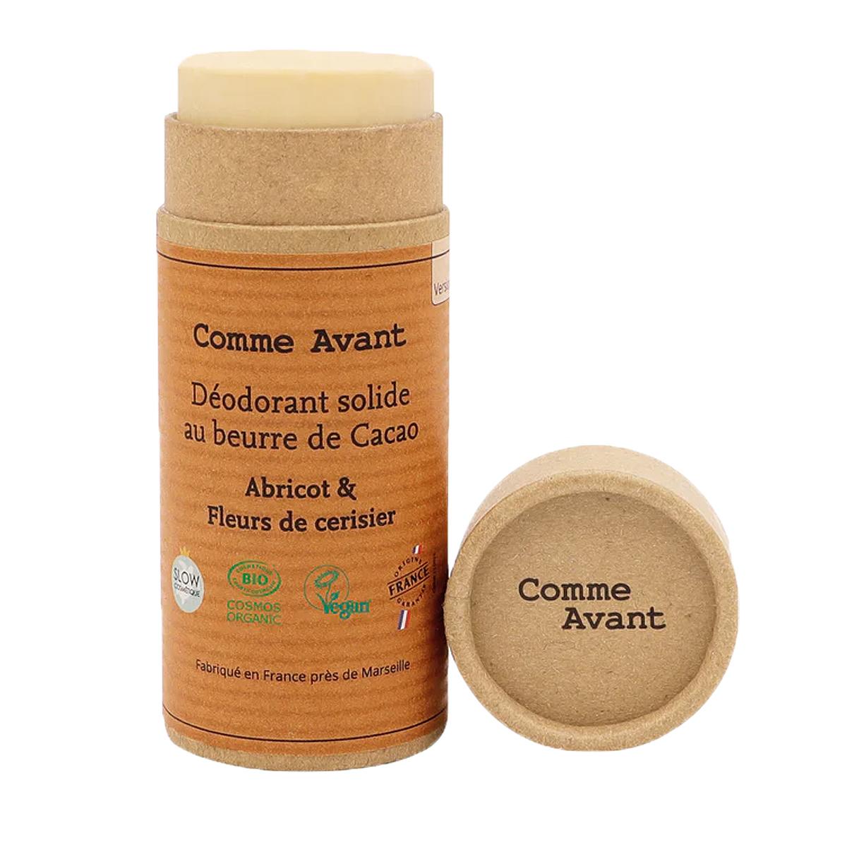 3760349311003 - Comme Avant - Déodorant solide abricot & fleurs de cerisier