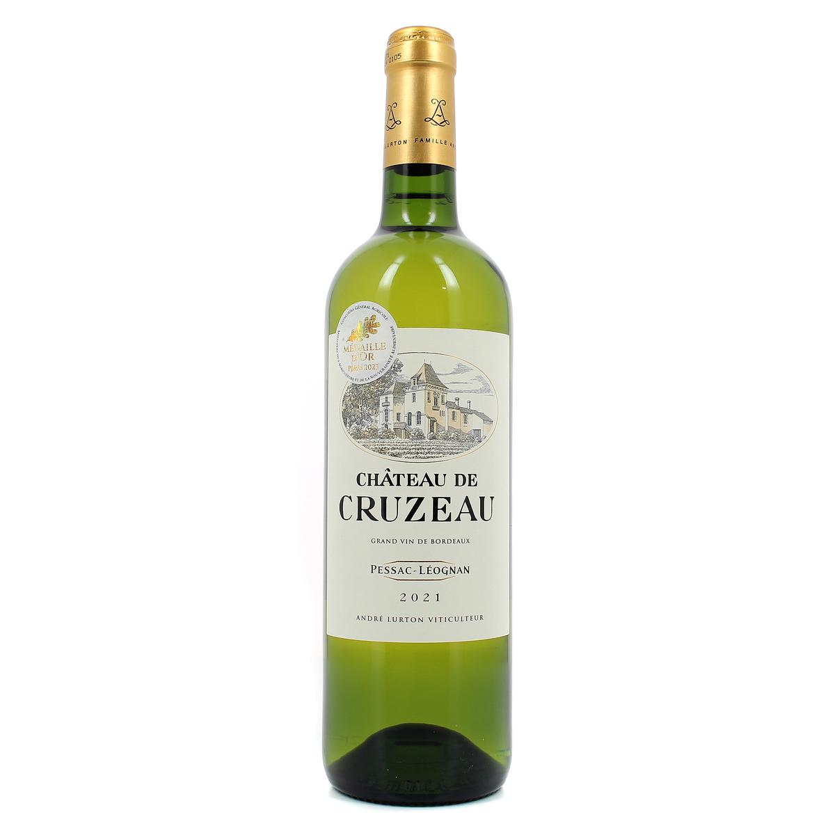 3338836321103 - Pessac-Leognan Blanc AOC - Château Cruzeau