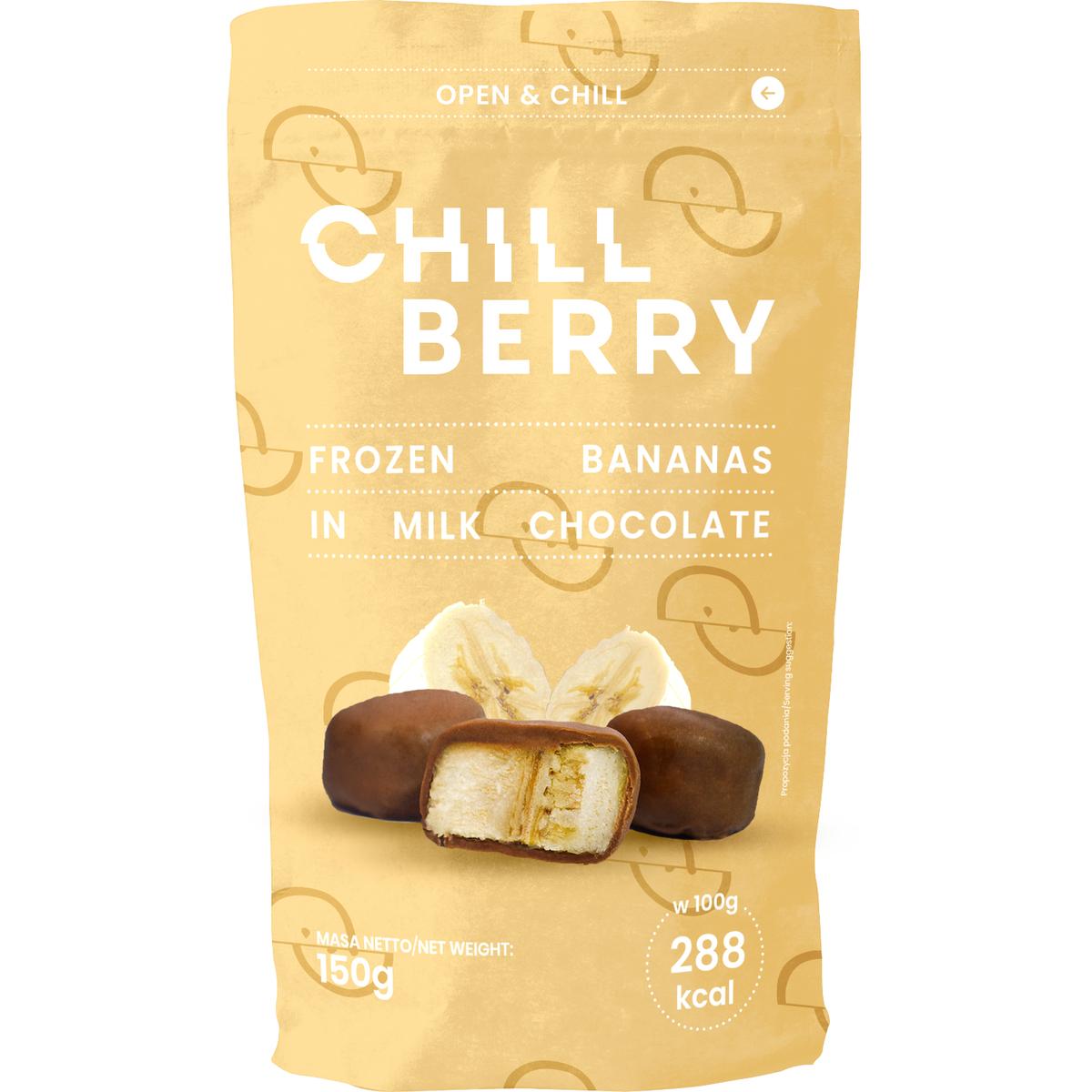5906970091503 - Chill Berry  - Banane enrobée de chocolat au lait