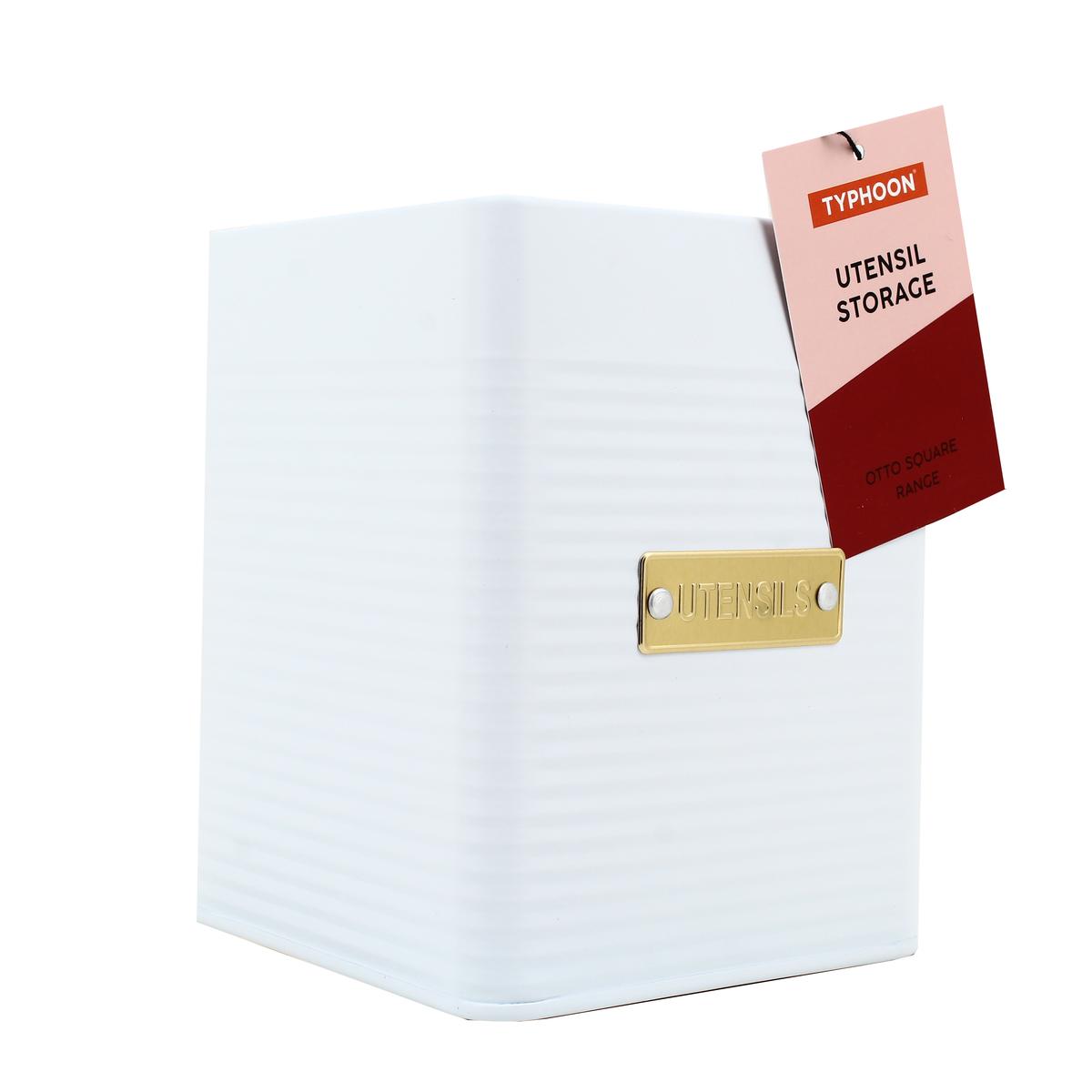5010853281803 - Typhoon - Porte-ustensiles blanc
